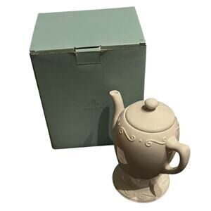 PartyLite P8105 Sidewalk Cafe Aroma Melts Warmer Teapot with Box Christmas Gift